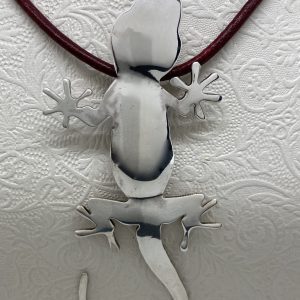 Colgante Salamandra.Plata de 950 milésimas.