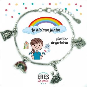 Pulsera de la Auxiliar de Geriatria.